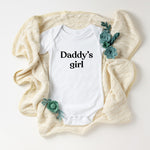 Daddy's Girl Baby onesie