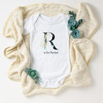 Green & Gold Custom Baby Bodysuit